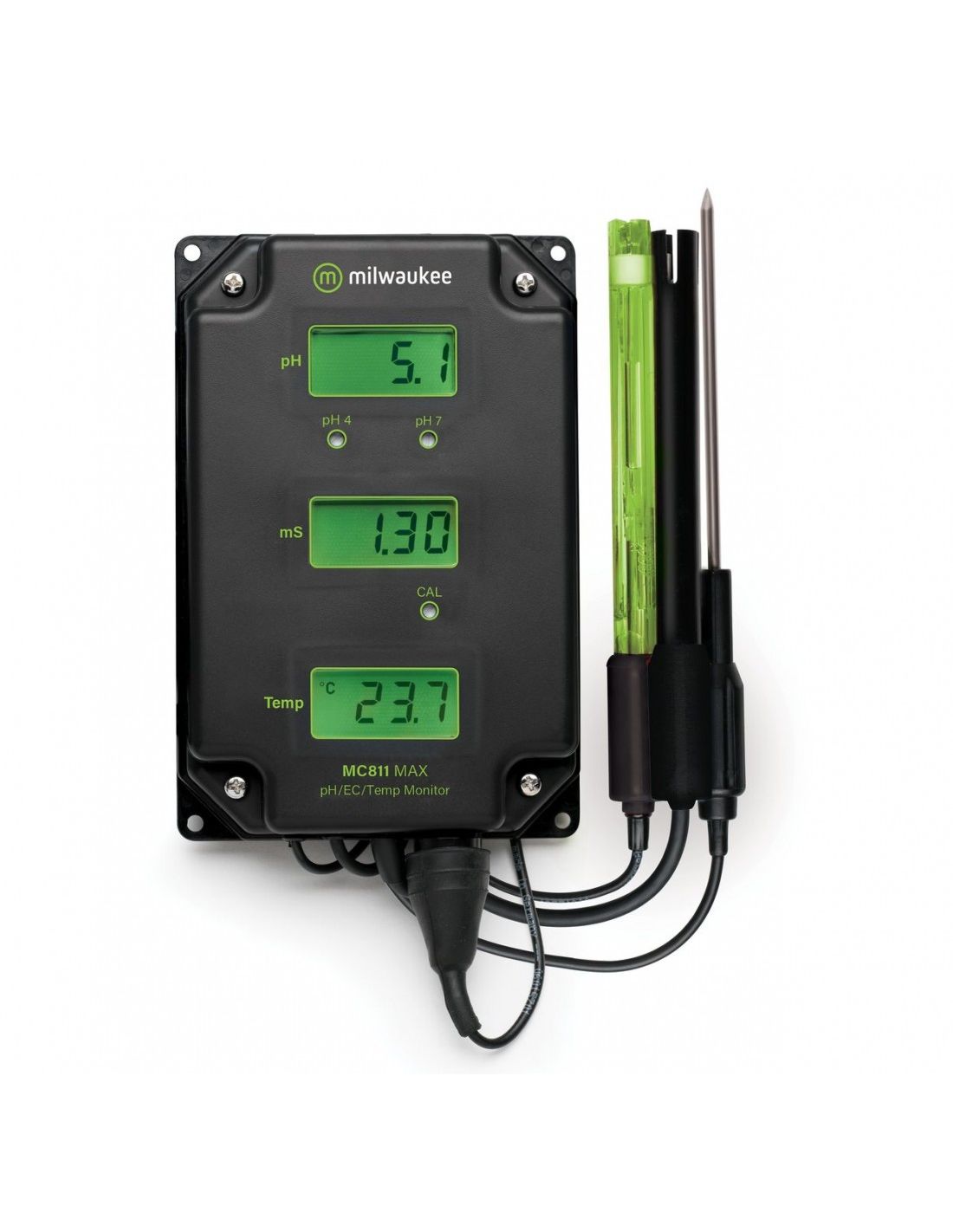 Medidor De Monitoreo Continuo Ph Ec Temp Milwaukee