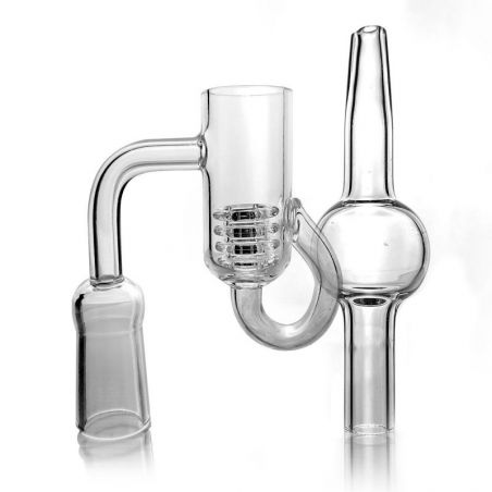 BANGER CUBO CUARZO HEMBRA 14MM-BONGLAB