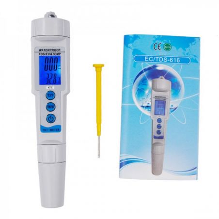 MEDIDOR 3 EN 1 TDS/EC/TEMP WATERPROOF ANALITYCS INSTRUMENTS