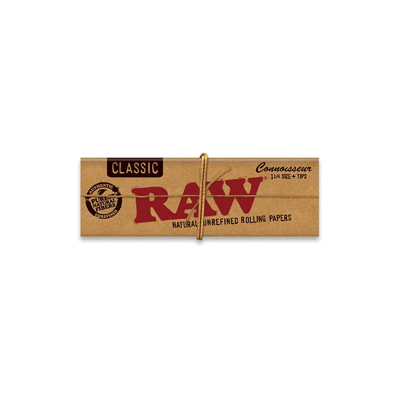 RAW Papelillo Classic Connoisseur 1 1/4 + Tips