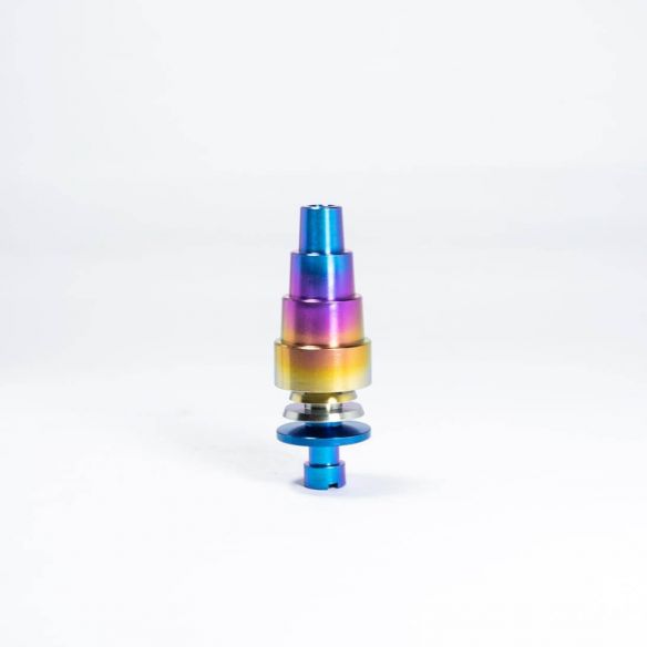 BANGER TITANIO UNIVERSAL COLORES +QUEMADOR CUARZO  10-18MM-BONGLAB