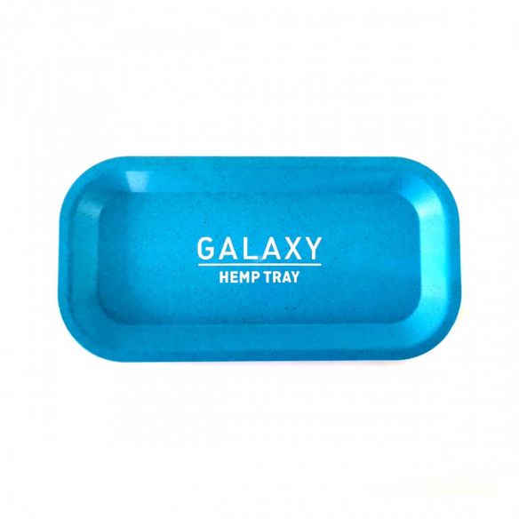 BIODEGRADABLE  HEMP ROLLING TRAY-GALAXY
 Colores-Azul