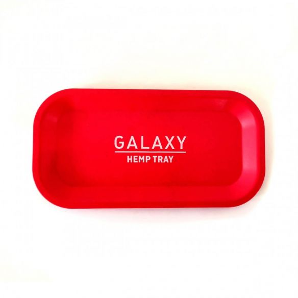 BIODEGRADABLE  HEMP ROLLING TRAY-GALAXY
 Colores-Rojo