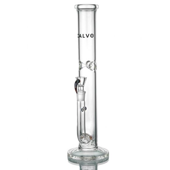 DOBLE INLINE 2.0 45CM ATRAPAHIELO Y PERCOLADOR- CALVO GLASS