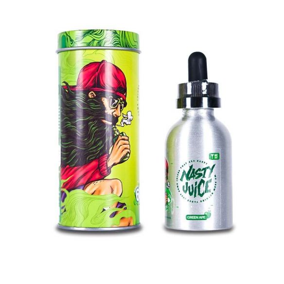 GREEN APE  60ML  0MG-NASTY JUICE