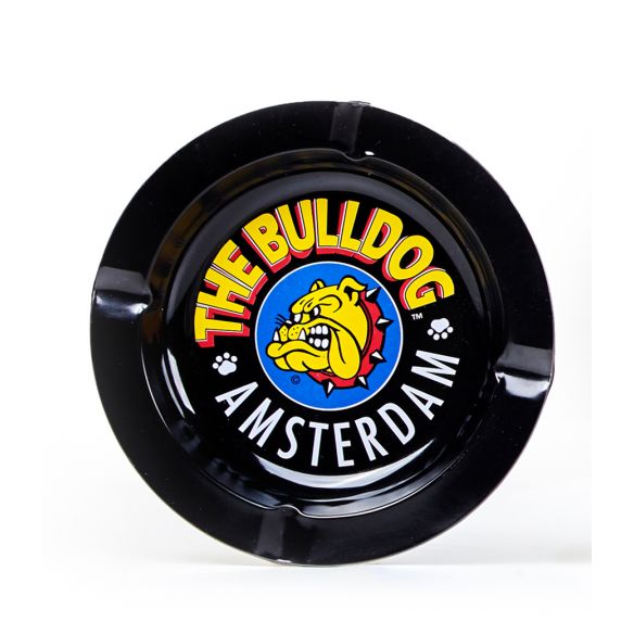 CENICERO METÁLICO BLACK-BULLDOG