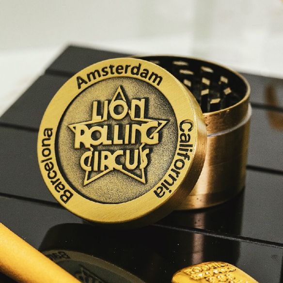 MOLEDOR GOLD 3 PARTES-LION ROLLING CIRCUS