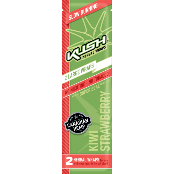 KUSH HEMPS WRAPS
 Flavour-Kiwi Strawberry