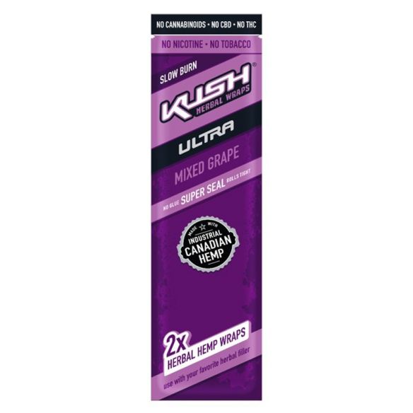 KUSH HEMPS WRAPS
 Flavour-Mixed Grape