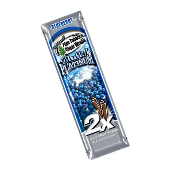 PLATINIUM X2 - BLUNT WRAP
 Flavour-Blueberry