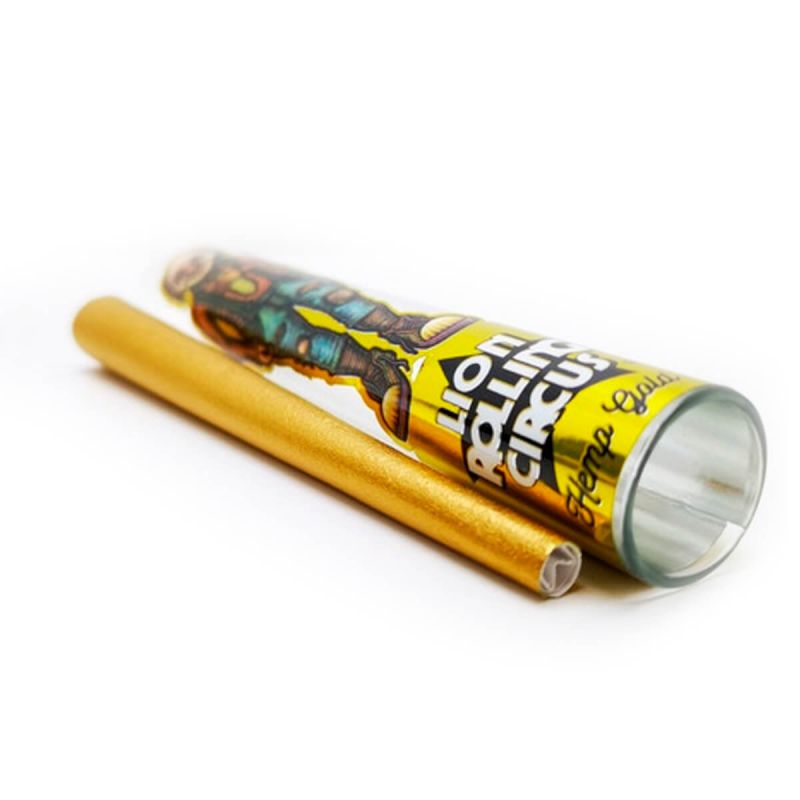 Lion Rolling Circus Pre-Rolled Gold Hemp Cone