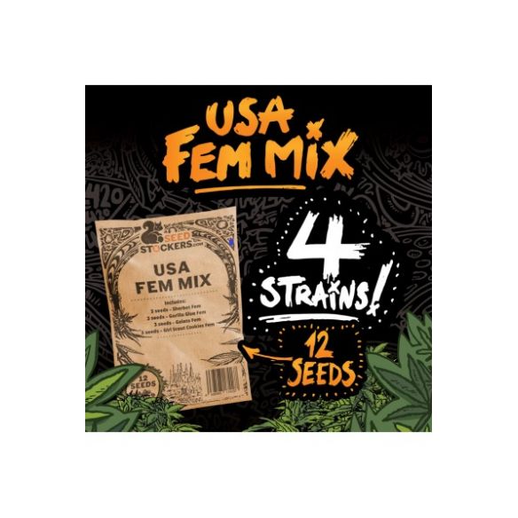 USA FEM MIX X12-SEEDSTOCKERS