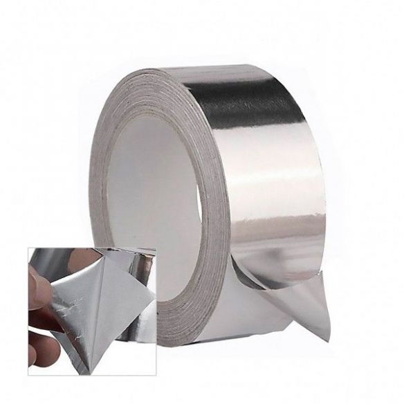 Duct Tape Aluminio 75mm X 50mts