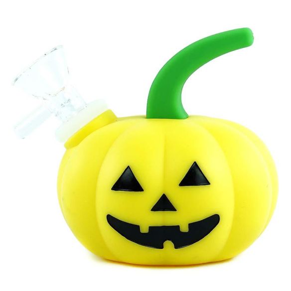 BONG MINI CALABAZA SILICONA 3.5"