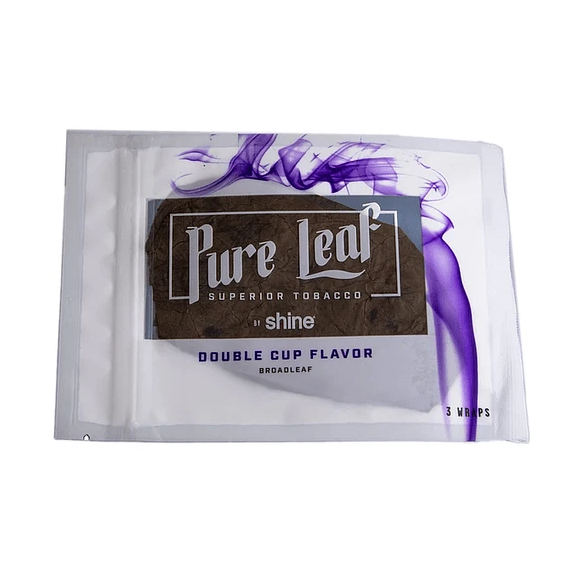 HOJAS NATURALES DE TABACO DOUBLE CUP 3UD-PURE LEAF WRAP