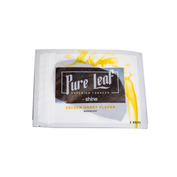 HOJAS NATURALES DE TABACO MIEL 3UD-PURE LEAF WRAP