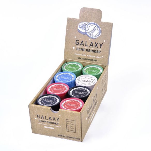 BIODEGRADABLE HEMP GRINDER PACK 5U-GALAXY