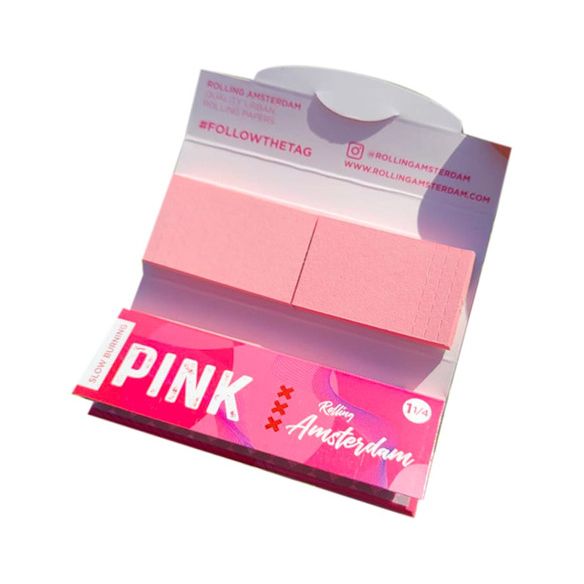 PAPELILLO ROLLING AMSTERDAM PINK 1 1/4