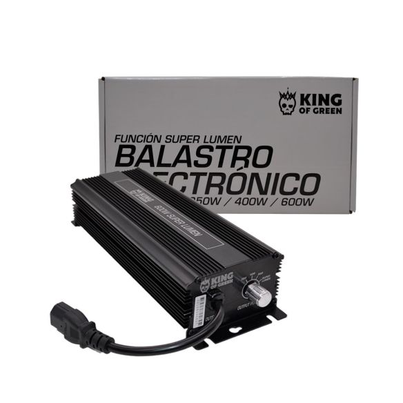 BALASTRO ELECTRONICO REGULABLE 600W-KING OF GREEN