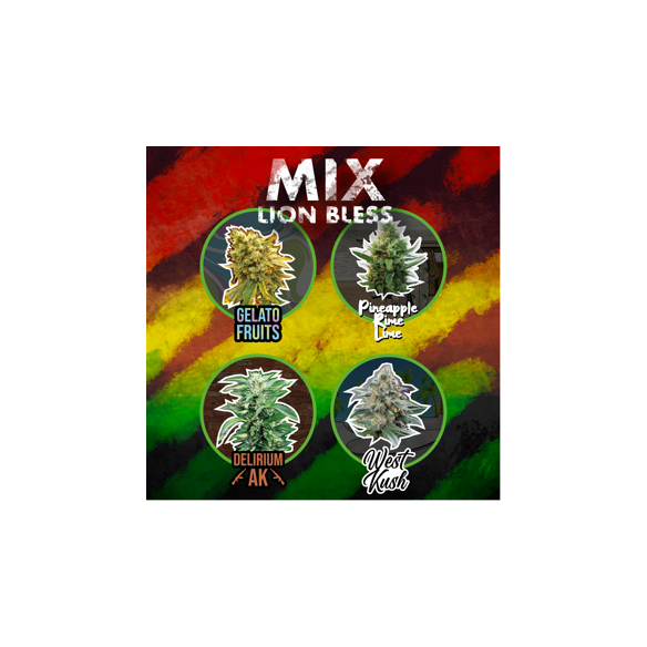 Delirium Seeds Mix Lion Bless Auto X14