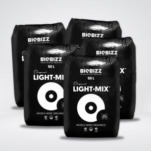 PACK LIGHT MIX 50LT BIOBIZZ X5