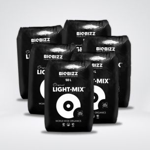 PACK LIGHT MIX 50LT BIOBIZZ X6