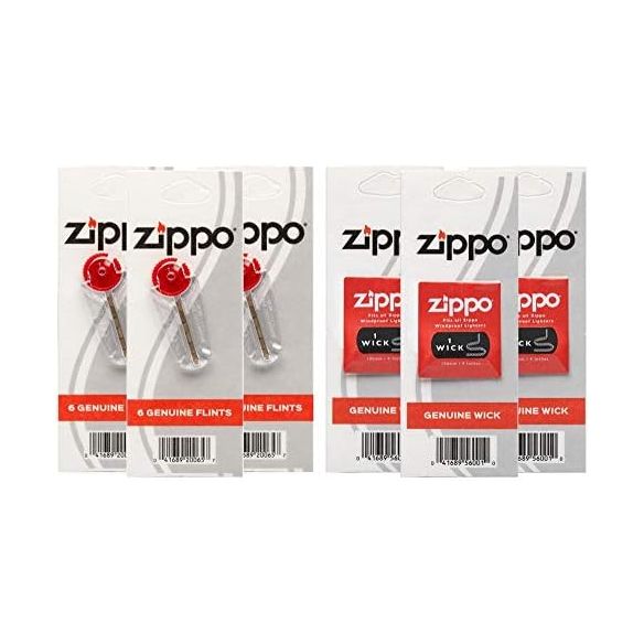 KIT 6 PIEDRAS 6 UN - ZIPPO