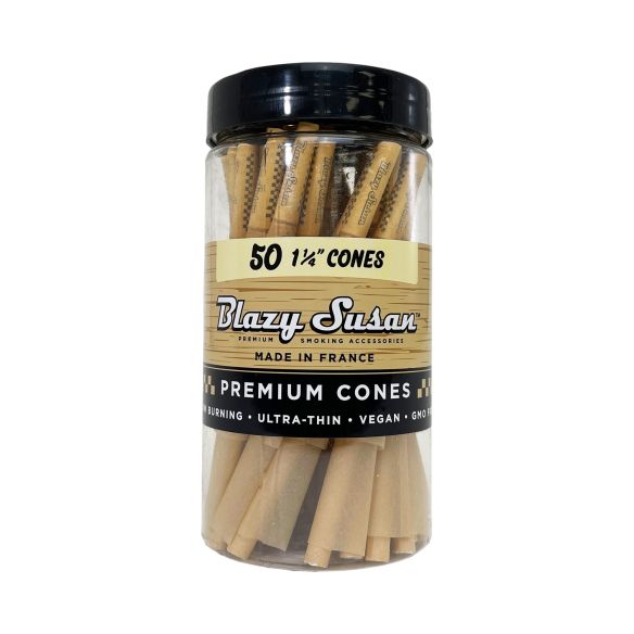 CONOS PRE ROLL UNBLEACHED 1 1/4 JAR 50U-BLAZY SUSAN