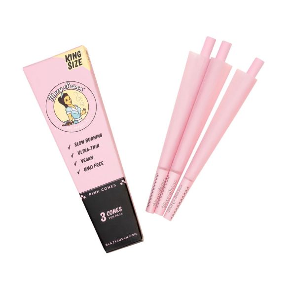 CONOS PRE ROLL PINK KING SIZE PACK 3U-BLAZY SUSAN