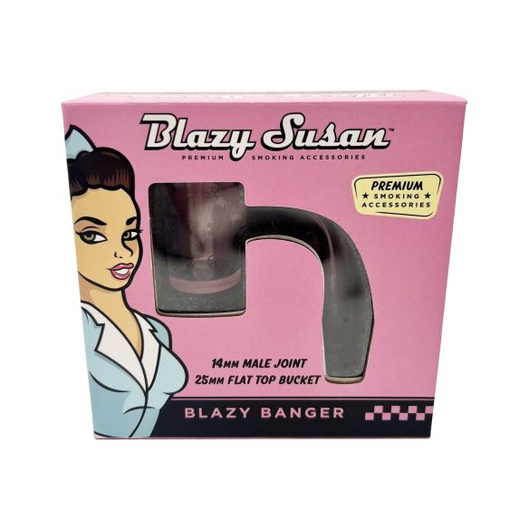 BANGER CUARZO DISEÑO BS 14MM MACHO-BLAZY SUSAN