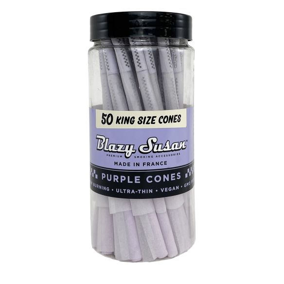 CONOS PRE ROLL PURPLE KING SIZE JAR 50U-BLAZY SUSAN