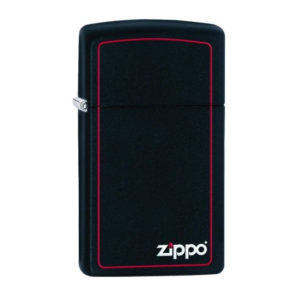 SLIM BLACK MATTER-ZIPPO