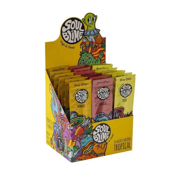 BLUNT SABORES TROPICALES MIX DISPLAY 24UD-SOULBLIME