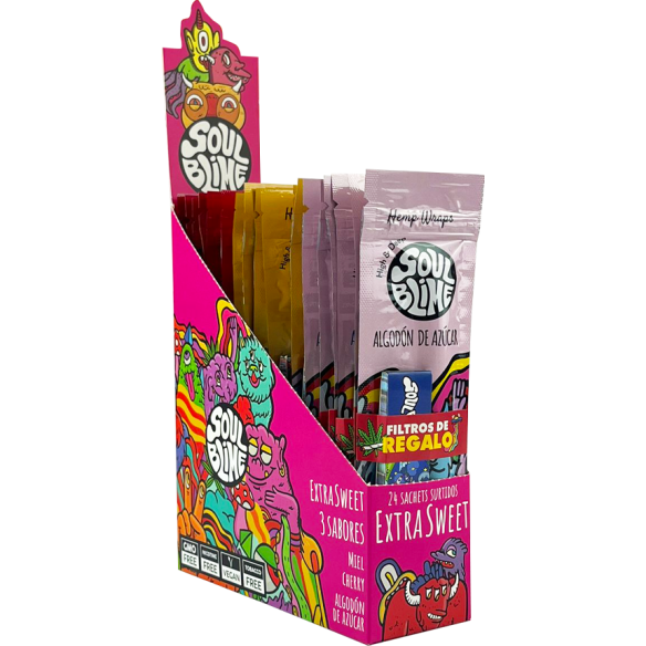 BLUNT SABORES EXTRA DULCES DISPLAY 24UD-SOULBLIME