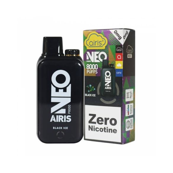 VAPORIZADOR AIRIS NEO P8000 BLACK ICE 5%-AIRISTECH