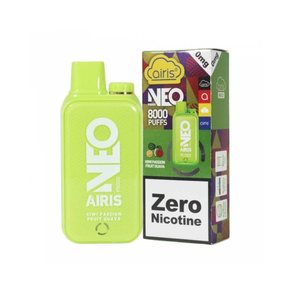 VAPORIZADOR AIRIS NEO P8000 KIWI PASSION FRUIT GUAVA 5%-AIRISTECH