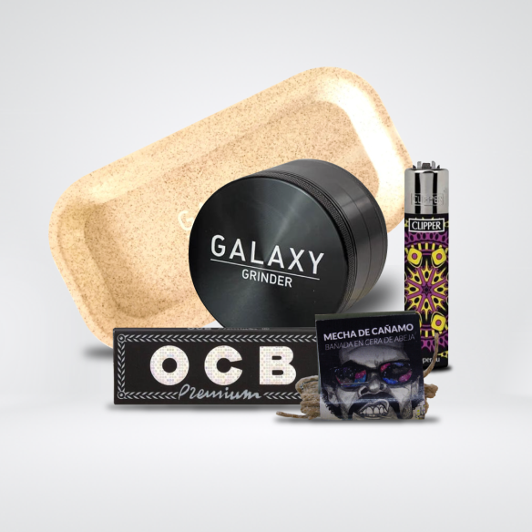 PACK MOLEDOR ALUMINIO BLACK 55MM - GALAXY