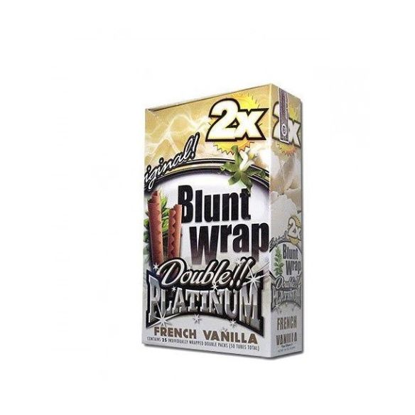 BLUNT PLATINIUM X2 SABOR FRENCH VAINILLA 25 UD-BLUNT WRAP