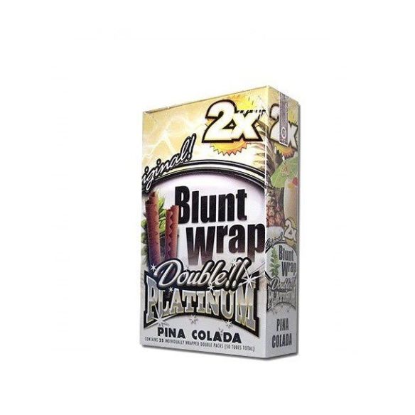 BLUNT PLATINIUM X2 SABOR PIÑA COLADA 25 UD-BLUNT WRAP