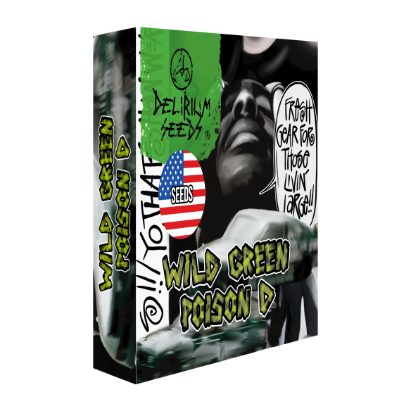 WILD GREEN POISON D AUTO X2-DELIRIUM SEEDS