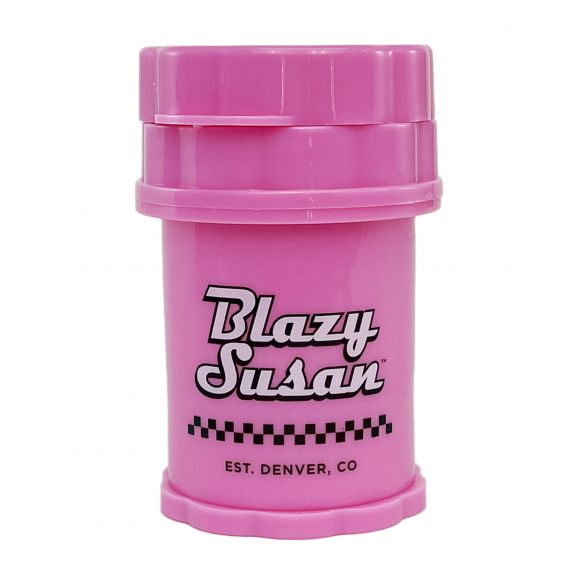 HERB SAVER GRINDER PINK LARGE 1UN -BLAZY SUSAN