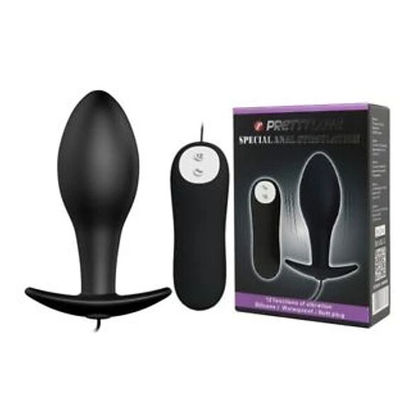 VIBRADOR PLUG ANAL C/CONTROL