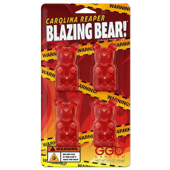 Gummy Big Bear 4-Pack Blazing Bear 184GR