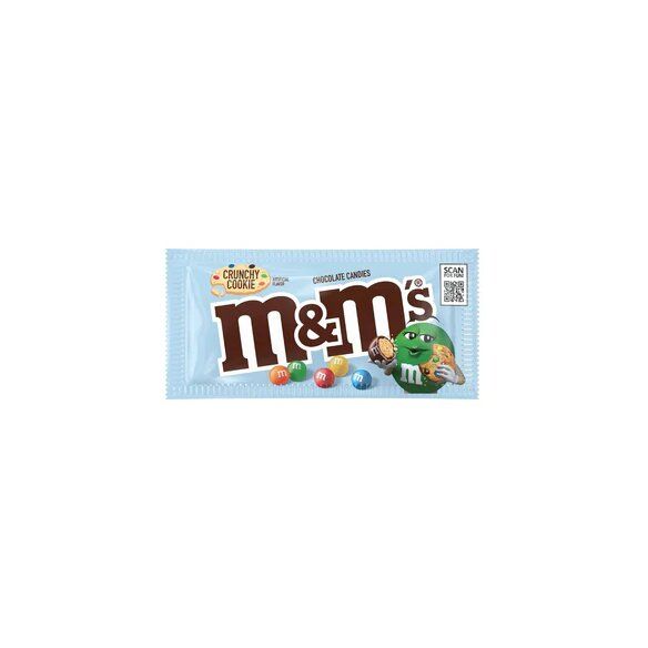 M&M's CRUNCHY COOKIE CHOCOLATE CANDY 38.3 GR