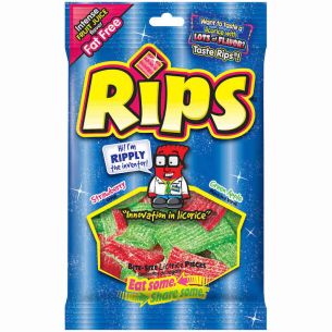 RIPS STRAWBERRY GREEN APPLE...