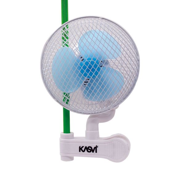 VENTILADOR CLIP FAN PINZA OSCILANTE 22CM 20W-KASVI