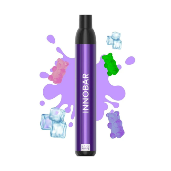 VAPORIZADORES 2500 ZERO TROPICAL GUMMY-INNOBAR