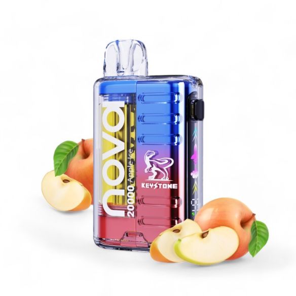 VAPORIZADOR DESECHABLE NOVA 20000 ZERO APPLE ICE-KEYSTONE