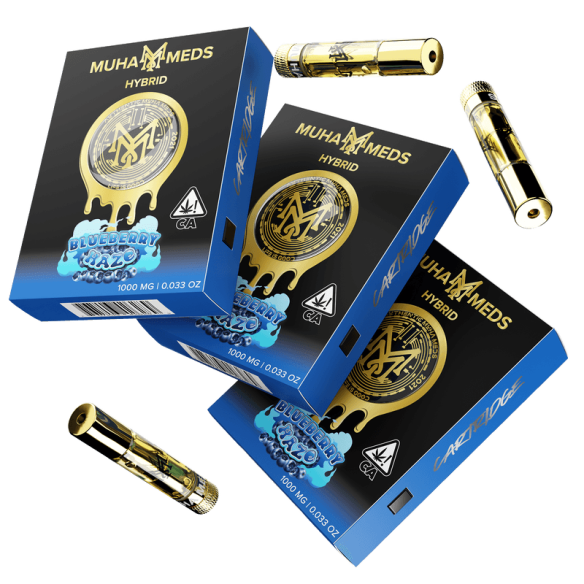 CARTRIDGE MUHA MEDS 0,8ML BLUEBERRY HAZE HYBRID-MUHA MEDS (VACÍOS)