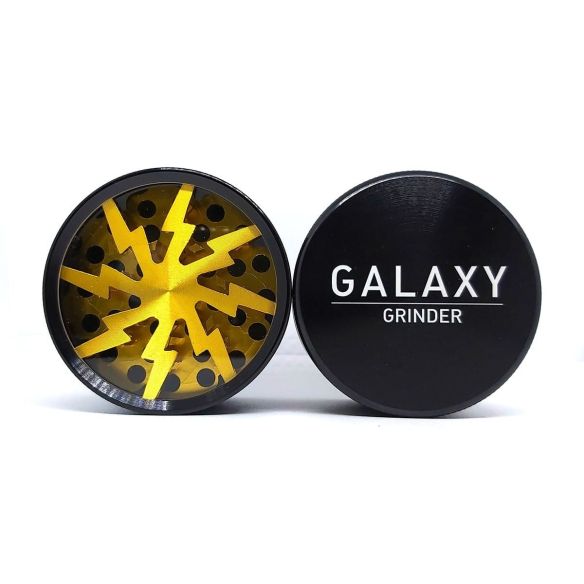 LIGHTNING GRINDER GOLD 63MM-GALAXY